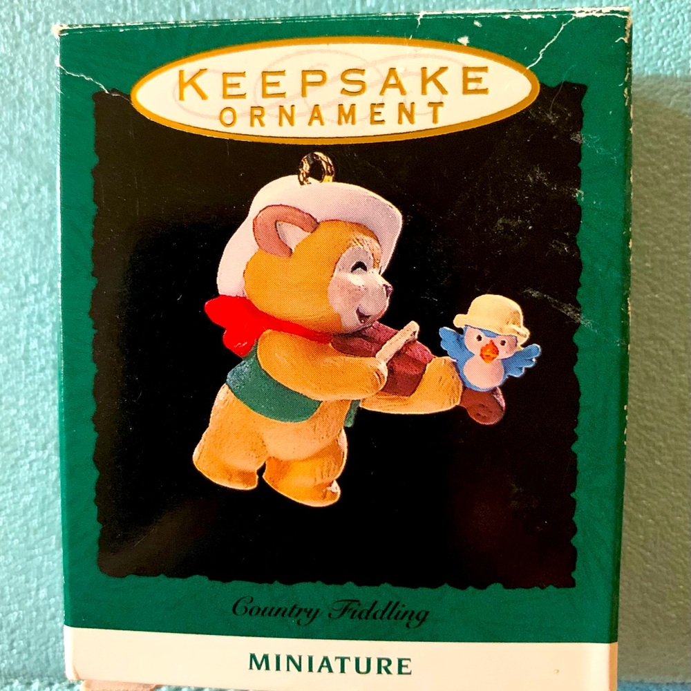 Hallmark Keepsake Ornament 1993 Country Fiddling Miniature